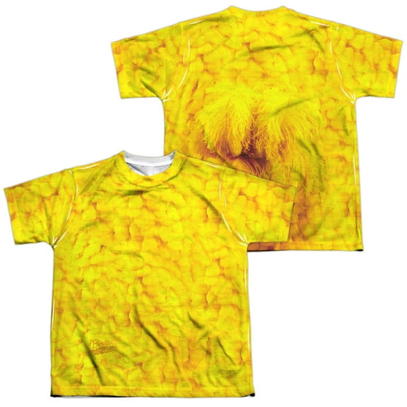 Sesame Street TV Show Big Bird Costume Boys Youth Front/Back Print T-Shirt Tee