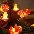 thumbnail image 3 of Mushroom String Lights Fairy Lights for Indoor Outdoor Party Decor, 3 of 8