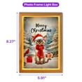 thumbnail image 5 of Merry Christmas Devon Rex Enjoys Catmas Winter Xmas Holiday Acrylic Plaque with Wood Photo Frame Box Cat Lover Kitten Owner Gifts Light Box - 02022, 5 of 5