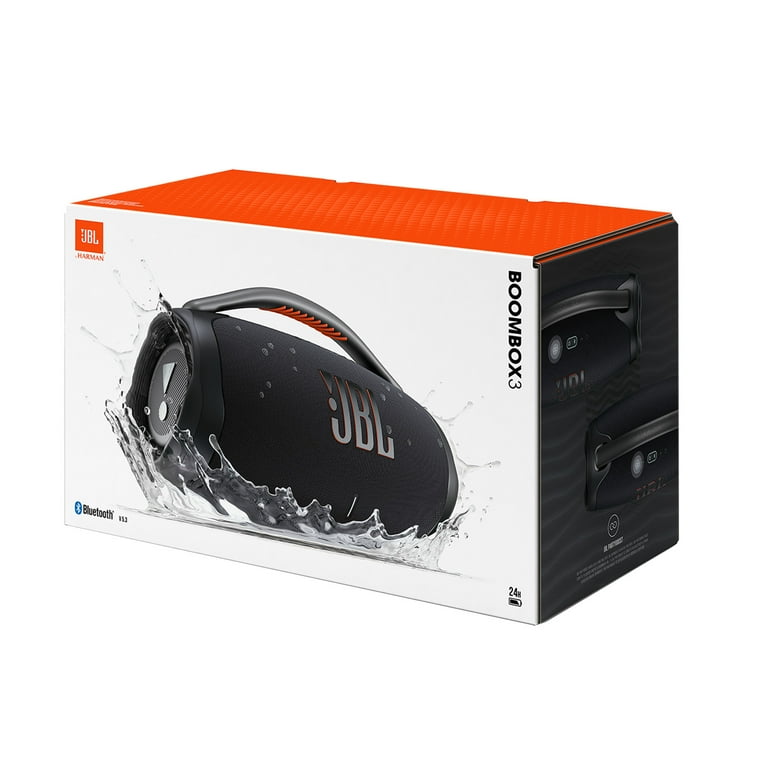 JBL Boombox 3 - Wireless Bluetooth Portable Speaker, Black JBL Boombox 3 - Wireless Bluetooth Portable Speaker, Black