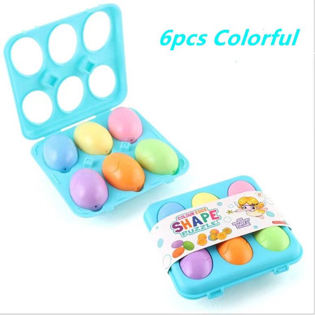 Juego de huevos a juego para niñas, juguetes educativos de colores, formas y motricidad fina, juguete de aprendizaje, regalo de huevos de Pascua