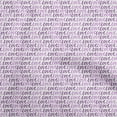 thumbnail image 1 of oneOone Rayon Purple Fabric Writing Font Sewing Material Print Fabric By The Yard 56 Inch Wide, 1 of 4