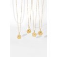 thumbnail image 4 of Gold Sculptural Zodiac Sign Pendant Necklace Set, 4 of 5
