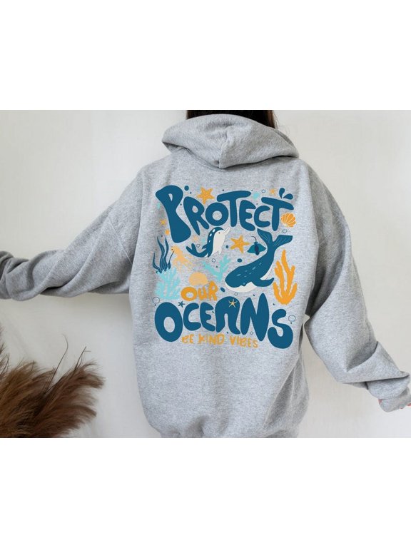 Protect Our Oceans Words on Back Hoodie, Respect The Locals Hoodie, Hoodie Save The Shark, Oversize Vsco Hoodie, Pinterest Hoodie, Aesthetic