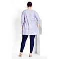 thumbnail image 2 of Avenue Women's Plus Size Finley Textured Tunic, 2 of 2