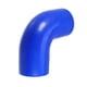 thumbnail image 5 of 1 Juego de manguera de silicona de motor de codo de 90 grados ID de 63mm 2.5 "azul para tubería de entrada de Intercooler de coche con 2 uds de abrazaderas, 5 of 6