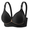 thumbnail image 2 of Xdegoge Wireless Bras with Support and Lift for Women Plus Size Comfort Full Coverage Elegant Adjustable Straps Bra No Underwire Padded Wireless Bralettes, 2 of 5