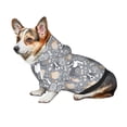thumbnail image 6 of Uemuo Cute Dog And Flowers for Winter Dog Hoodie Sweatshirts with Pockets Warm Dog Clothes for Small Dogs Chihuahua-Medium, 6 of 8