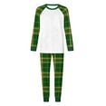 thumbnail image 5 of Ashirexll Two Piece Sets, Mens Pajamas Set, Christmas Plaid Print Fashion Casual Sleepwear Set Long Sleeve Top and Pants Home Loungewear, 5 of 5