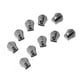 thumbnail image 3 of 20pcs Metal Zipper Stopper Soport Kit de reparación de reemplazos de tirador de cremallera para abrigos, 3 of 5