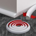 thumbnail image 1 of Moldura circular flexible Joengoep de goma blanca de 4 m, 1 of 7