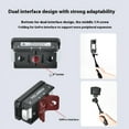 thumbnail image 3 of Bigcan Magnetic Quick Release Mount for Insta360 Ace Pro/X4/X3 & GoPro – Dual Interface Camera Base with 1/4" Thread & GoPro Adapter, Durable Aluminum Alloy Build, 3 of 7