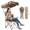Khaki, variant on AORAN Reinforced Load-bearing Outdoor Fishing Chair, Ergonomic High Back, Breathable & Wear-resistant, Foldable & Portable Wild Fishing Leisure Stool Chair