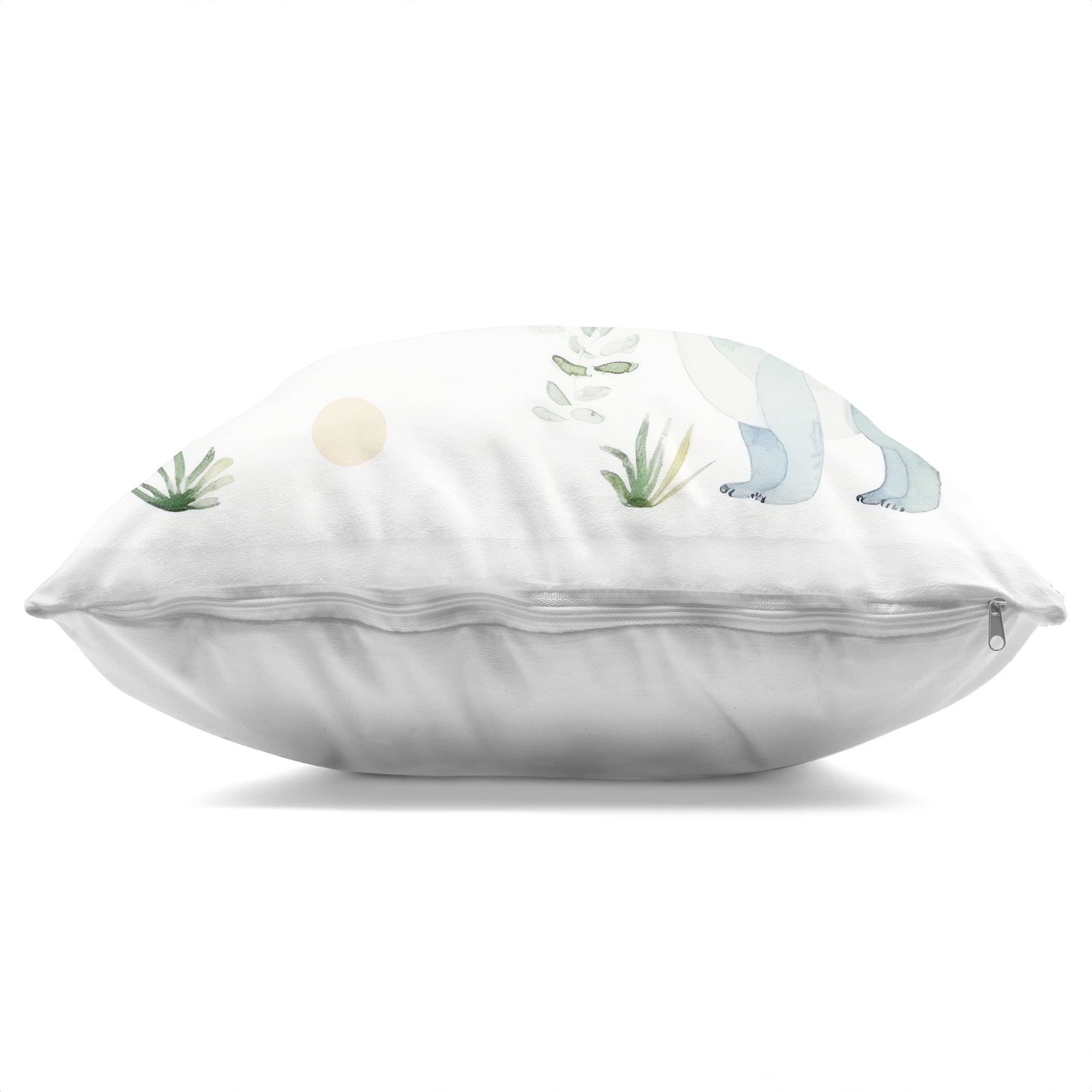 Stupell Industries Dino Wonderland Friends Decorative Printed Throw Pillow, design by Lazar Studio, 18 x 7 x 18