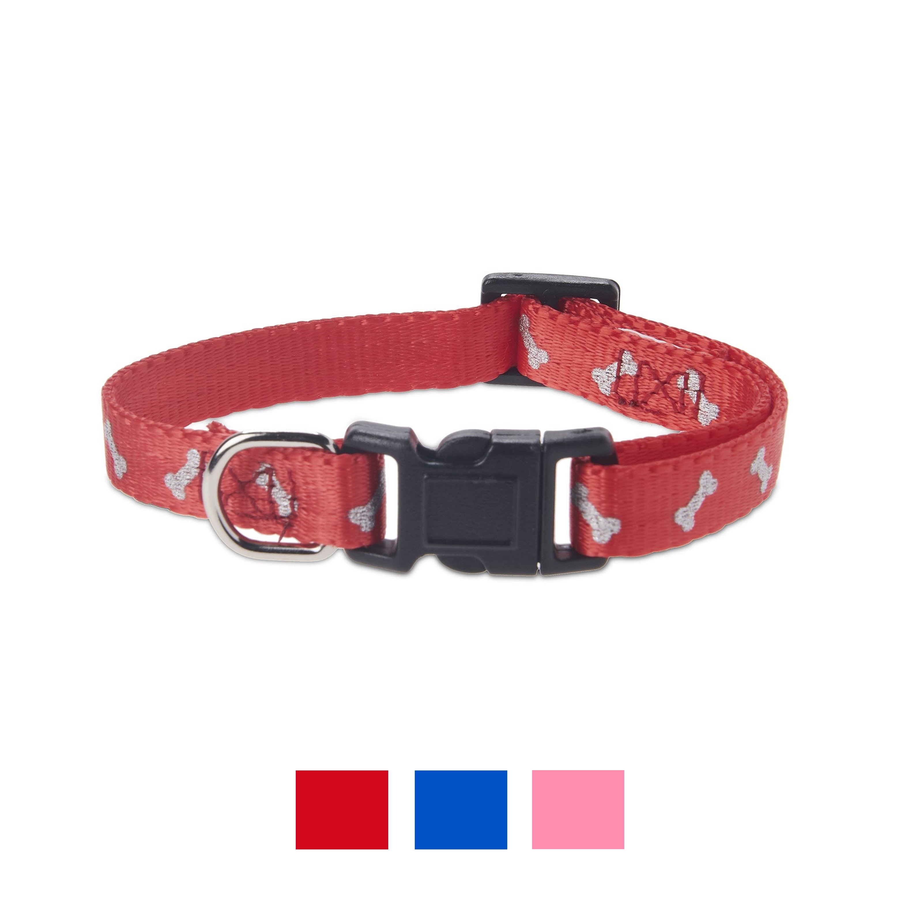 Pet Leash Dogs Nylon Collars Puppy Reflective Waterproof Breathable Padded US 