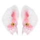 thumbnail image 1 of 1 Pair Cosplay Fancy Cat Ears Hair Clip with Bell Adorable Cat Ear Hair Pin, 1 of 4