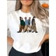 thumbnail image 1 of Camiseta gráfica divertida para mujer: camiseta informal de manga corta con cuello redondo y estampado de prostituta, elástica y cómoda, ideal para el verano y para el tiempo libre., 1 of 8