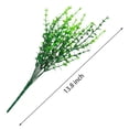 thumbnail image 6 of Gustave 8 Bundles Artificial Plants Fake Eucalyptus Stems Greenery No Fade Faux Plastic Plants for Vase Home Garden Verandah Indoor Outdoor Decor, 6 of 9