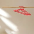 thumbnail image 5 of Less Than 5 Home Textile Storage Clothes Hangers 5 Pack Plastic Hangers Space Saving Coat Hanger with Shoulder, 5 of 5