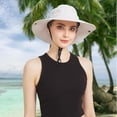 thumbnail image 2 of Sun Hats for Women Men 3” Wide Brim UPF 50+ Fishing Beach Bucket Hats, 2 of 5