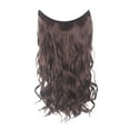 thumbnail image 2 of EGNMCR Perruques Cheveux Humains Mode Épais extensions de Cheveux à Clip Boucles Lisses Postiche Complet Clip le Clip, 2 of 3