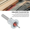 thumbnail image 4 of Countersink Drill Bit Set, Wear Resistance Rigid Alloy Steel Timber Wood Working Drill Bit  For Vertical Carving And Washing Machine For Edge Trimming Machine, 4 of 8