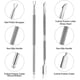 thumbnail image 2 of Propulsores de cutículas, eliminadores de cutículas, cortadoras de cutículas con cuchillos profesionales de acero inoxidable, herramientas de pedicura y manicura de uñas de los pies Zefei Wu 9024735047483, 2 of 5