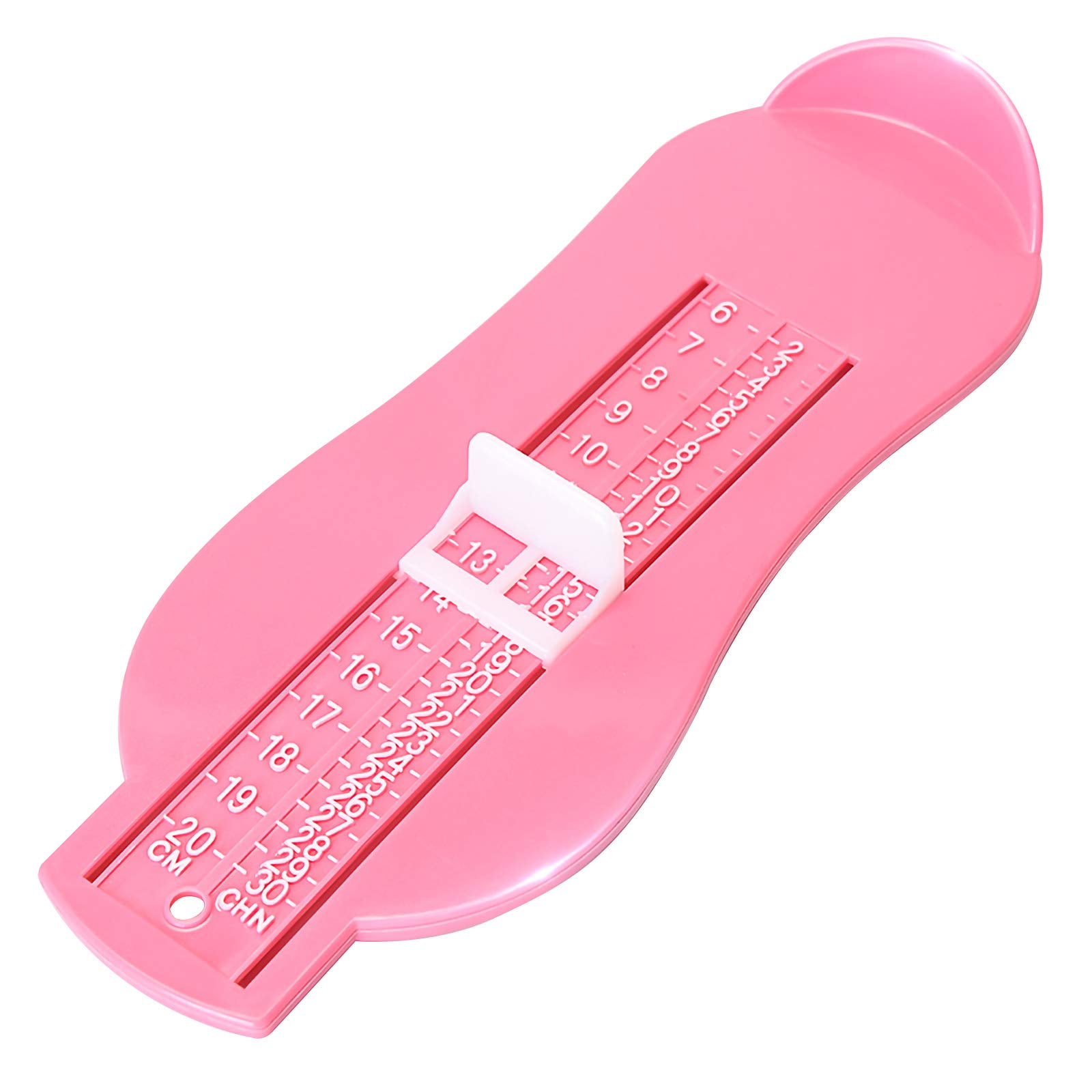 Foot Measuring Device For Kids Adult Foot Gauge Shoe Calculator Pink