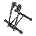 thumbnail image 2 of <p>Bike Folding Floor Stand, Bicycle Folding Parking Rack Space Saving Exquisite Workmanship Stable Support  For Cycling</p>, 2 of 8