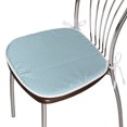thumbnail image 3 of Vintage Blue Dining Chair Pad, Diagonally Aligned Circle Shapes with Geometric Inner Details Pattern, Water Resistant Pillow with Straps for Kitchen Seats, 12 Pieces Set, Pale Blue White, by Ambesonne, 3 of 5