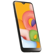 Simple Mobile Samsung Galaxy A01, 16GB, Black - Prepaid Smartphone