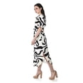 thumbnail image 2 of Vestido largo estampado Roman Fashion /Juvenil, 1765 (Negro) negro M, 2 of 4