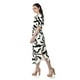 thumbnail image 2 of Vestido largo estampado Roman Fashion /Juvenil, 1765 (Negro) negro G, 2 of 4