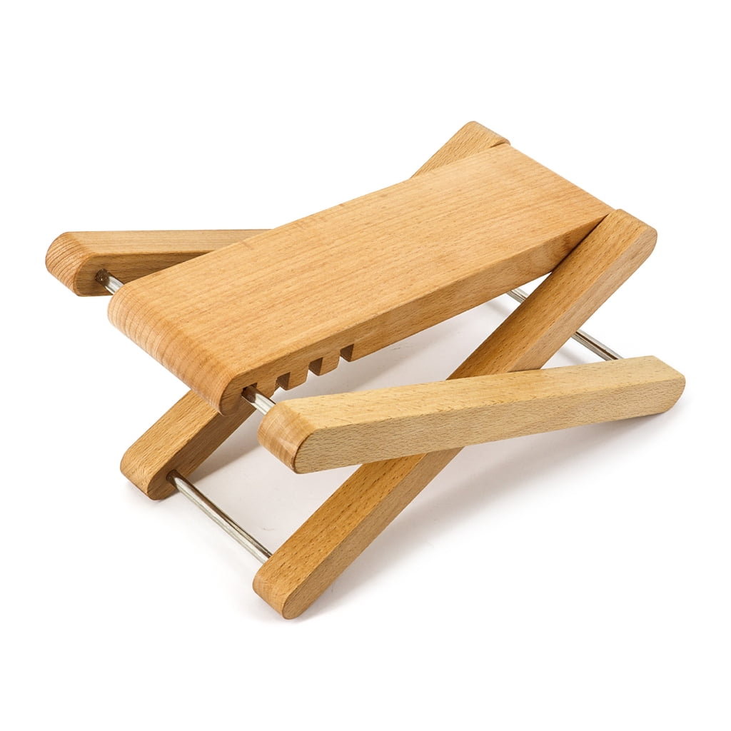 BQBQERT Wood Guitar Footstool, Folding Classical Guitar Foot Rest with Wood Anti-Skid Guitar Foot Rest Pedal Accessories
