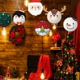thumbnail image 3 of 6-Pack Christmas Paper Lanterns Set, Hanging Party Decor With Metal Frame, Eco-Friendly Pulp Paper For Indoor Outdoor, 3 of 8