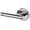 Chrome, variant on Baldwin 5138190LDM 5138 Left Handed Non-Turning One-Sided Dummy Door Lever - Black