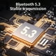 thumbnail image 5 of Receptor Bluetooth 5.3 con interfaz AUX, llamadas manos libres, sonido de alta definición, duración de la batería de 6-7 horas, enchufe metálico para audio para automóvil, auriculares, conversión de, 5 of 8