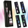 thumbnail image 2 of AURORA TRADE Glass Dip Pen Intarsia Jellyfish Dip Pen Fountain Pen Kit Calligraphy Signatures Pen with Bottle Ink and Pen Holder, 2 of 2