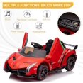 thumbnail image 2 of 12V Kids Ride on Sports Cars with Remote Control, Battery Powered Electric Ride on Toys Cars for Boys Girls 3-6 Years Old, 2 of 4