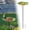 Z-10-green, variant on Wild Bird Feeders Rainproof Feeding Dispenser | Bird Feeders for Outdoors Hangable for Backyard Garden Patio Balcony Birdwatching Porch Terrace Outdoor Park