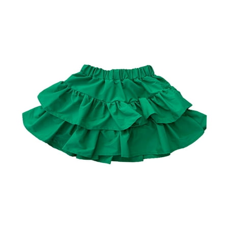 

HTGFGMGW Flower Girl Dress Child Girls Fly Sleeve Pageant Dress Birthday Party Kids Floral Prints Bowknot Gown Princess Dress Girls Summer Outfits Green