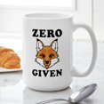 thumbnail image 6 of CafePress - Zero Fox Given - 15 oz Ceramic Large White Novelty Mug, 6 of 6