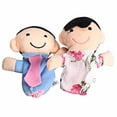 thumbnail image 5 of 6pcs/lot Kids Gifts Cartoon Doll Cloth Doll Toys Boys Girls Toys Family Finger Puppets Set Plush Toys Hand Puppet Finger Doll 6PCS/LOT, 5 of 8