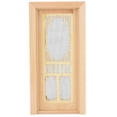thumbnail image 1 of Greensen Accessoire de Maison de Poupée, 1:12 Mini Accessoire de Maison de Poupée en Bois Porte Creuse en Bois Modèle pour Poupées, Mini Accessoire de Maison de Poupée, 1 of 8