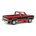 thumbnail image 3 of Auto World 1/64 1984 Chevrolet Silverado, Orange with Black, Auto World 2021 Release 4B AWSP081-B, 3 of 5
