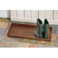 thumbnail image 3 of HF by LT Cable Knit Pattern Metal Boot Tray, 30 x 13 inches, Antique Copper, 3 of 3