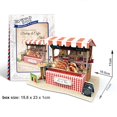 thumbnail image 4 of Ambulante Para Decoración Escala 1: 24 SM SunniMix Kits de casa de muñecas de madera de bricolaje, 4 of 8