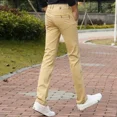 thumbnail image 5 of Pantalones casuales de algodón fino para hombre, pantalones rectos de verano para hombre, pantalones holgados de talla grande Xxxl, ropa de calle grande y barata, estilo coreano Y2k, 5 of 5
