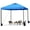 Blue, variant on KAMPKEEPER 10x10 Pop Up Commercial Canopy Tent - Waterproof & Portable Outdoor Shade with Adjustable Legs, Air Vent, Carry Bag & Sandbags (Navy Blue)