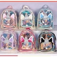thumbnail image 2 of Mochila Escolar Transparente De Unicornio De Cartón, 2 of 4